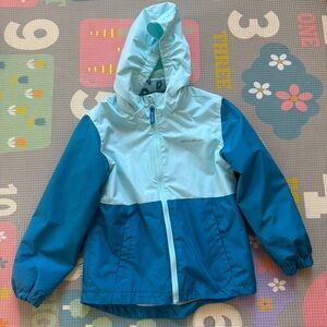 Eddie Bauer Youth 3-in-1 Jacket Paradise Blue Size Small 7/8